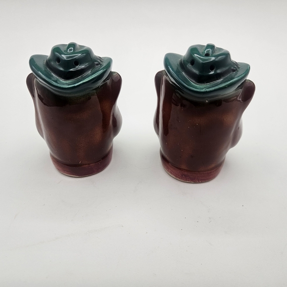 Vintage Japenese bear salt and pepper shakers - Picture 3 of 9